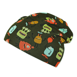 Slouch Beanie vert foncé