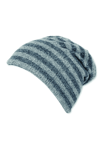 Omkeerbare Slouch Beanie Inktblauw