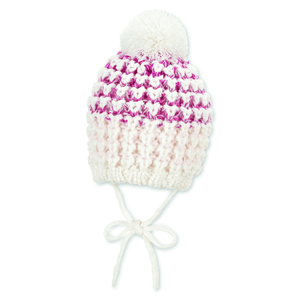 Strickmütze ecru