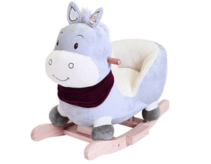 knorr® toys "Paul" animal balancín donkey gris