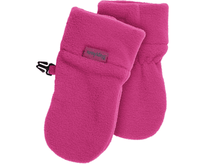 Fleece babywanten roze