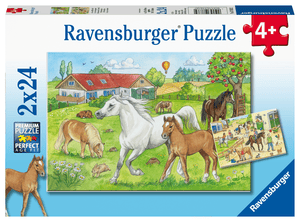 Puzzle 2x24 - En la granja de caballos