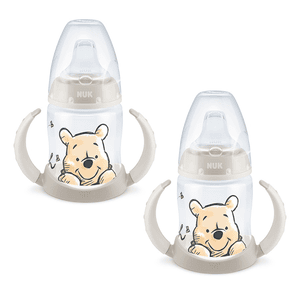 Tasse enfant poignées First Choice Winnie l'ourson Disney PP 150 ml beige, lot de 2