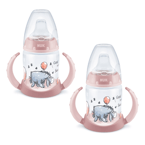 Tasse enfant poignées First Choice Winnie l'ourson Disney PP 150 ml rose, lot de 2