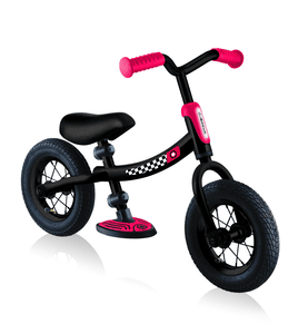 Draisienne enfant GO BIKE AIR 10 pouces, noir rouge