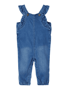 Latzhose Nbfatoras Medium Blue Denim