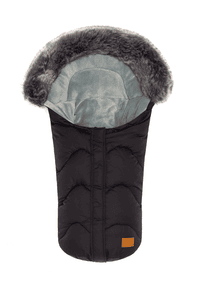 Winterfußsack Lhotse für Babyschale Schwarz