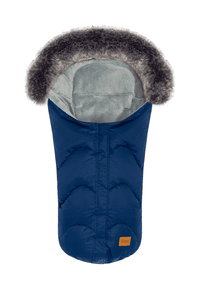 Winterfußsack Lhotse für Babyschale Blau