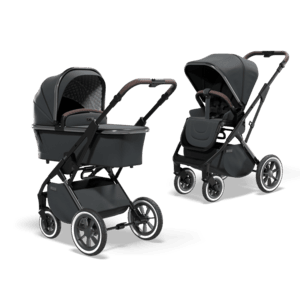 Combi kinderwagen Rocca Limited Editie Antraciet/ Black Chroom Collectie 2022