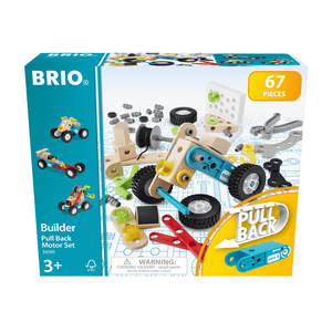 Jeu de construction véhicules moteur Builder bois 67 pièces 34595