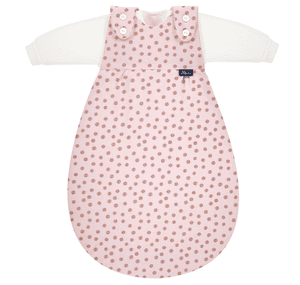 Śpiworek Baby-Mäxchen Trzyczęściowy, Organic Cotton Curly Dots