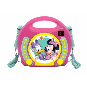 Minnie CD speler met twee microfoons