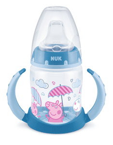 Biberon di Peppa Pig First Choice con temperatura Control , 150ml, 6-18 mesi in blu