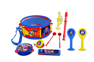 Juego de música de la Patrulla Canina con siete instrumentos