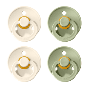 Nappar Colour Ivory / Sage 0-6 månader, 4 st.