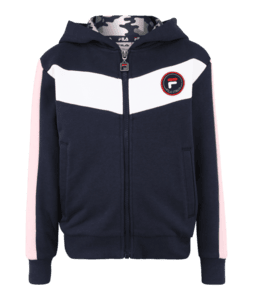 Kinderen Girls Hoody Jas black iris