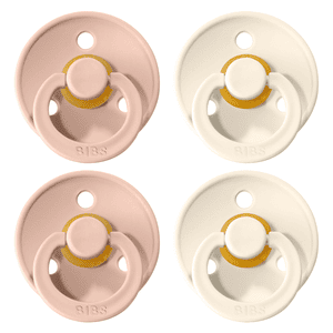 Schnuller Colour Ivory / Blush 6-18 Monate, 4 Stk.
