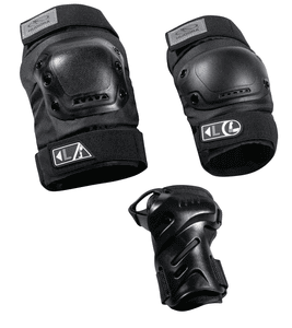 Biomechanisches Protektoren Set Pro schwarz