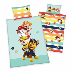 Set lenzuola Paw Patrol 100x135cm