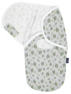 Wrap "Harmony" Organic Cotton Drifting Leaves