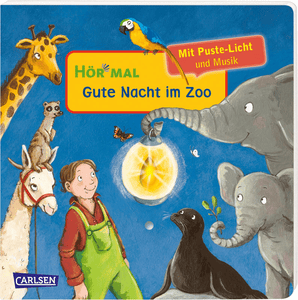 Hör mal (Soundbuch): Mach mit - Pust aus: Gute Nacht im Zoo