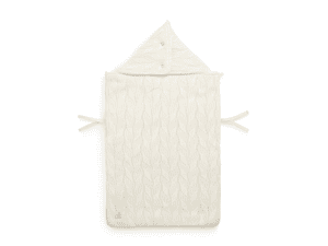 Fußsack Spring knit ivory