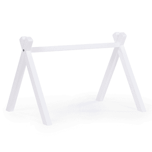 Portique d'éveil tipi bois, blanc