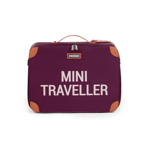 Valise enfant mini Traveller aubergine