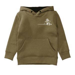 Hoddie verde musgo