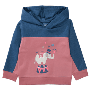 Hoodie blauw gemêleerd