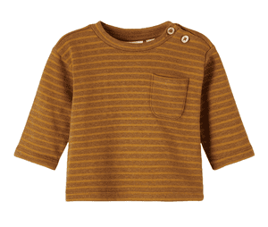 Lil'Atelier Langarmshirt Nbmralfo Chestnut