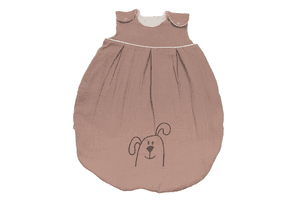Be Be 's Collection Musselin Sommerschlafsack altrosa