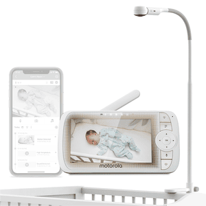 Babyfoon met camera VM65X Connect met wieghouder