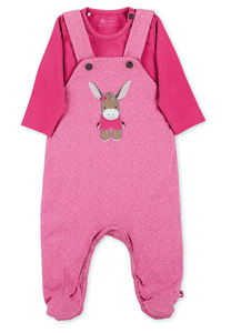 Romperset Jersey Emmily lichtrood