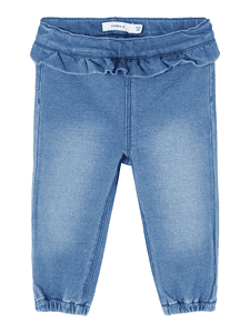 Pantalones deportivos infantiles Nbfbibi Medium Blue Denim