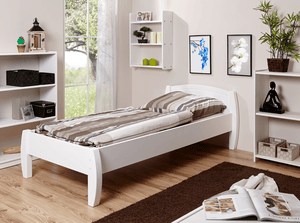 Letto singolo Jasmin 100 x 200 cm pino bianco