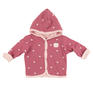 Dimo Tex Babyjacke mit Kapuze apple