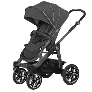 Pram Racer GTX met handrem birdy (204) Framekleur platina