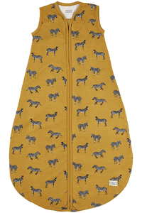 Schlafsack Jersey Zebra Animal honey gold
