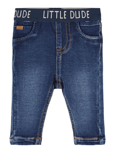 Sweatjeans Nbmsofus Dark Blue Denim