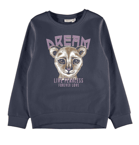 Sweatshirt Nmfvenus Dark Sapphire