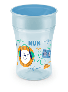 Trinklernbecher Magic Cup 230 ml 360°-Trinkrand in hellblau