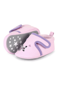 Sterntale Baby Toddler sko Blommor rosa