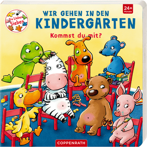 SPIEGELBURG  Wir gehen in den Kindergarten - Kommst du mit? (D.L.Sieben)