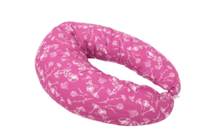 -Alemania Almohada de lactancia Plumas rosa