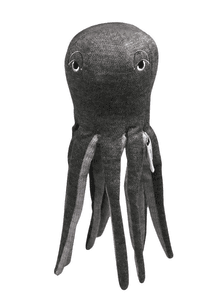 Pulpo de peluche 30 cm Gris Melange