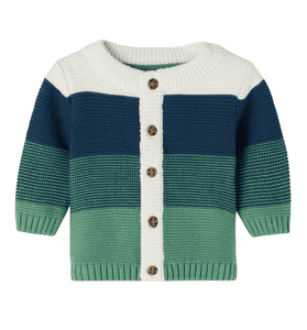 Cardigan Nbmbefol Frosty Spruce