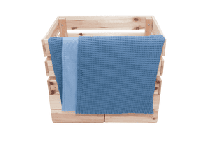 Plaid enfant bleu 70x100 cm