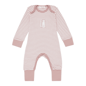 Romper, woodrose stripes