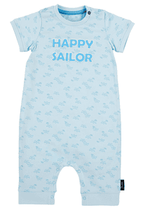 Einteiler Boot hellblau